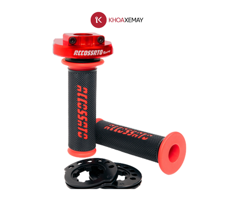 CÙM TĂNG TỐC CNC ACCOSSATO - ĐỎ