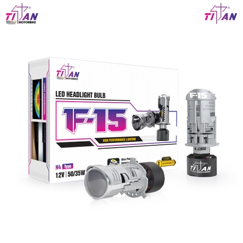 ĐÈN LED BI CẦU MINI TITAN MOTO F15