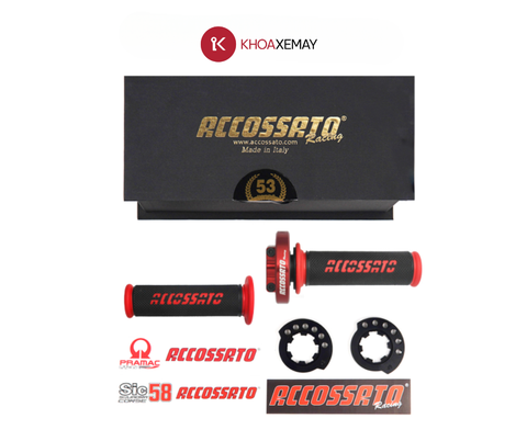 CÙM TĂNG TỐC CNC ACCOSSATO - ĐỎ