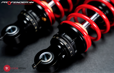 PHUỘC PROFENDER FLASH SERIES - LAMBRETTA X300 (MÀU ĐỎ)
