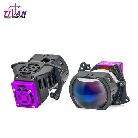 ĐÈN LED BI CẦU TITAN MOTO F150 PLUS SQUARE