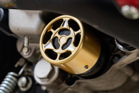 CHỤP LỌC NHỚT LAMBRETTA X125X300 CNC- GH RACING