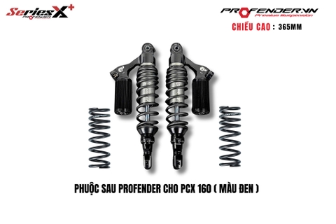 PHUỘC PROFENDER X SERIES PLUS - PCX 160 365MM (MÀU ĐEN)