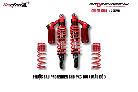 PHUỘC PROFENDER X SERIES PLUS - PCX 160 365MM (MÀU ĐỎ)