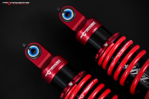 PHUỘC PROFENDER FLASH SERIES PLUS - PCX 160 365MM (MÀU ĐỎ)
