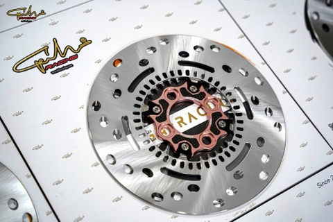ĐĨA THẮNG RX CARBON SIZE 220MM HONDA LEAD ABS - GH-RACING