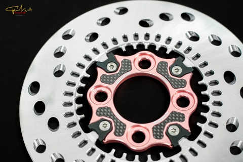 ĐĨA THẮNG RX CARBON SIZE 190MM HONDA LEAD ABS - GH-RACING