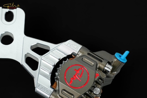 PAT SAU MOTO3 SIZE 220MM XE ĐIỆN VINFAST VIPER FELIZ CNC - GH-RACING