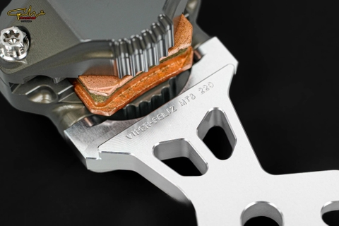 PAT SAU MOTO3 SIZE 220MM XE ĐIỆN VINFAST VIPER FELIZ CNC - GH-RACING