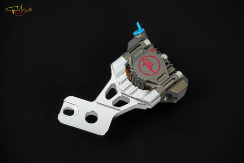 PAT SAU MOTO3 SIZE 220MM XE ĐIỆN VINFAST VIPER FELIZ CNC - GH-RACING