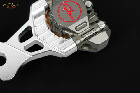 PAT SAU MOTO3 SIZE 220MM XE ĐIỆN VINFAST VIPER FELIZ CNC - GH-RACING
