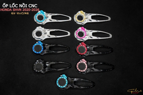 ỐP LỐC NỐI TRONG SUỐT HONDA SHVN 2020-2026 CNC - GH-RACING