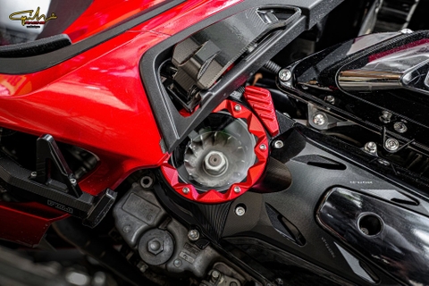 ỐP LỐC NỐI TRONG SUỐT HONDA SHVN 2020-2026 CNC - GH-RACING