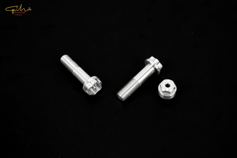 ỐC CHỐNG HACK PHUỘC SAU SIZE M10X40 INOX 304 CNC GH-RACING
