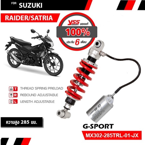 PHUỘC GIẢM SỐC SAU YSS CHO RAIDER GSPORT