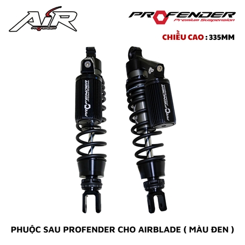 PHUỘC PROFENDER AIR SERIES - AIRBLADE/PCX150 (2018-2022) 335MM (MÀU ĐEN)