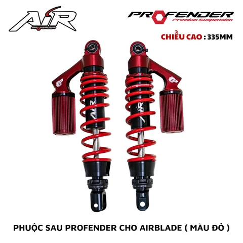 PHUỘC PROFENDER AIR SERIES - AIRBLADE 335MM (MÀU ĐỎ)
