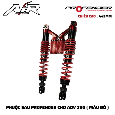 PHUỘC PROFENDER AIR SERIES - ADV 350 445MM (MÀU ĐỎ)