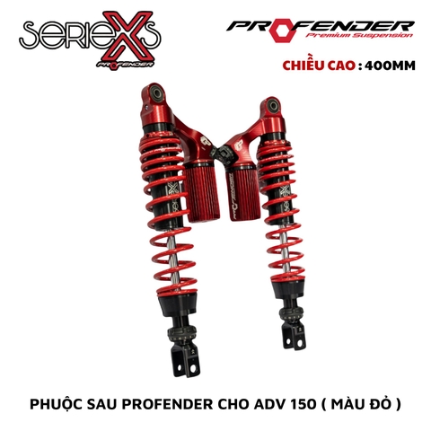 PHUỘC PROFENDER X SERIES - ADV 150 400mm (MÀU ĐỎ)