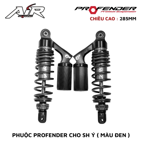 PHUỘC PROFENDER AIR SERIES - SH Ý SIZE 285MM ( MÀU ĐEN + đỏ