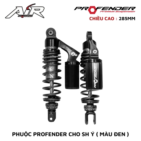 PHUỘC PROFENDER AIR SERIES - SH Ý SIZE 285MM ( MÀU ĐEN + đỏ