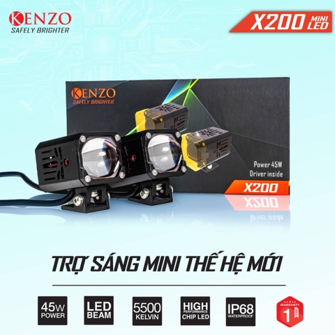 ĐÈN TRỢ SÁNG KENZO X200