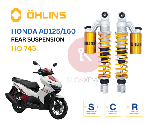 PHUỘC OHLINS HO743 - AB125/160
