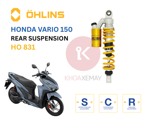PHUỘC OHLINS HO831 - VARIO 125/150