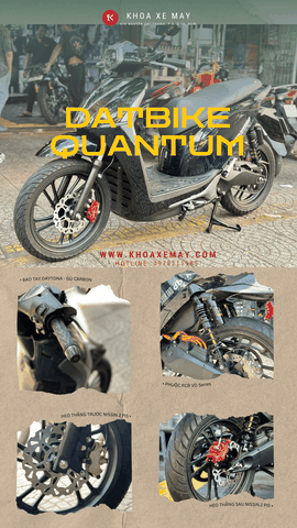 Datbike QUANTUM nâng cấp cơ bản