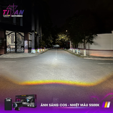 ĐÈN TRỢ SÁNG TITAN MOTO F1 GT