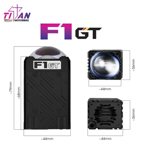 ĐÈN TRỢ SÁNG TITAN MOTO F1 GT