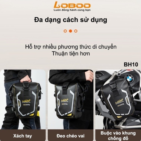 TÚI PHỤ GẮN CHỐNG ĐỔ CHỐNG NƯỚC LOBOO BH10