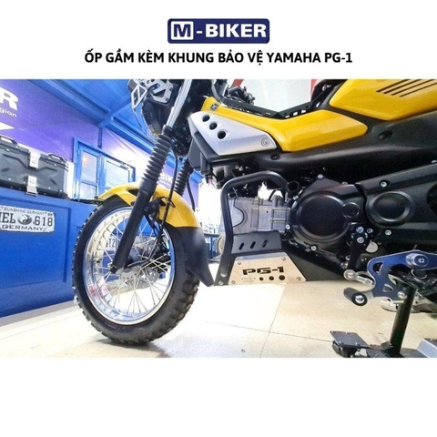 FULL BỘ ỐP GẦM + BẢO VỆ LỐC MÁY MŨI HEO PG-1 (MBIKER)