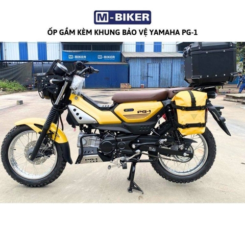 FULL BỘ ỐP GẦM + BẢO VỆ LỐC MÁY MŨI HEO PG-1 (MBIKER)