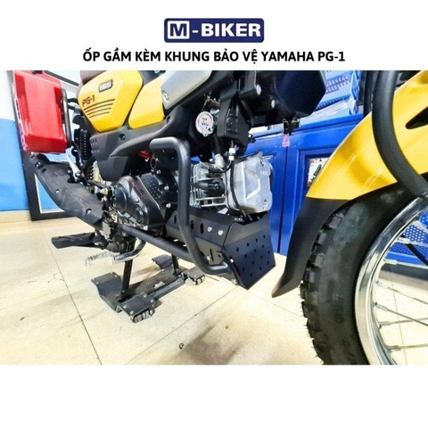 FULL BỘ ỐP GẦM + BẢO VỆ LỐC MÁY MŨI HEO PG-1 (MBIKER)