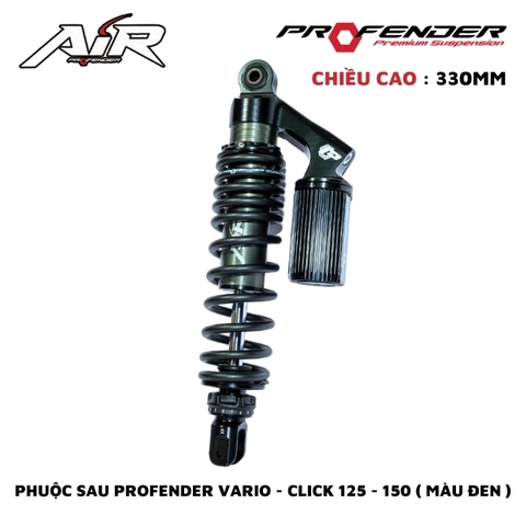 PHUỘC PROFENDER AIR SERIES - LEAD 330MM (MÀU ĐEN)