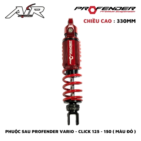 PHUỘC PROFENDER AIR SERIES -LEAD 330MM (MÀU ĐỎ)