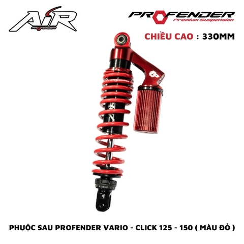 PHUỘC PROFENDER AIR SERIES -LEAD 330MM (MÀU ĐỎ)