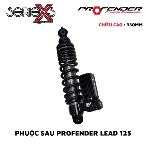 PHUỘC PROFENDER X SERIES - LEAD 330mm (MÀU ĐEN)