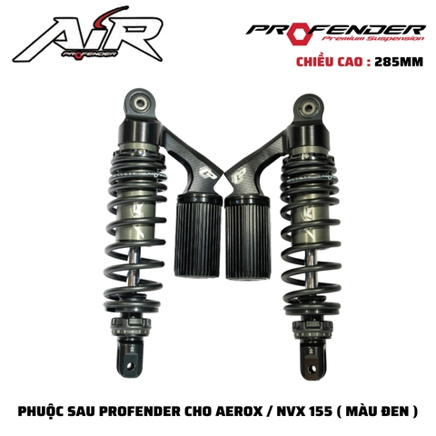 PHUỘC PROFENDER AIR SERIES - NVX155 / AEROX : LOAD 285MM ( MÀU ĐEN )