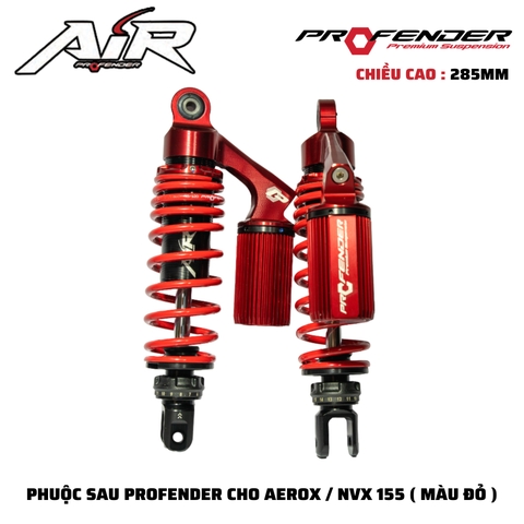 PHUỘC PROFENDER AIR SERIES - NVX155 / AEROX : LOAD 285MM ( MÀU ĐỎ )