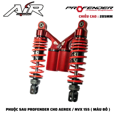 PHUỘC PROFENDER AIR SERIES - NVX155 / AEROX : LOAD 285MM ( MÀU ĐỎ )