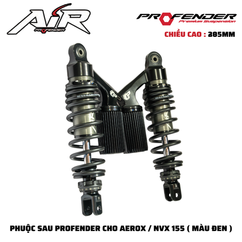 PHUỘC PROFENDER AIR SERIES - NVX155 / AEROX 305MM ( MÀU ĐEN )
