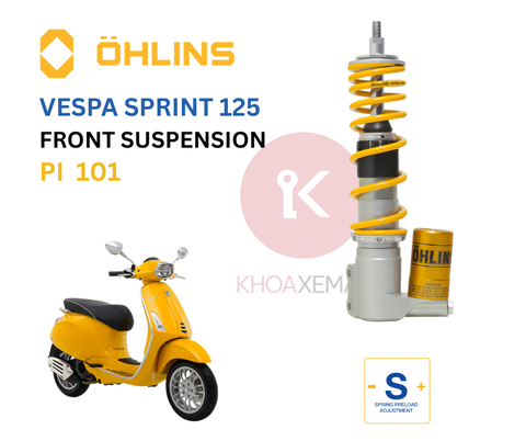 PHUỘC TRƯỚC OHLINS PI101 - VESPA SPINT 125