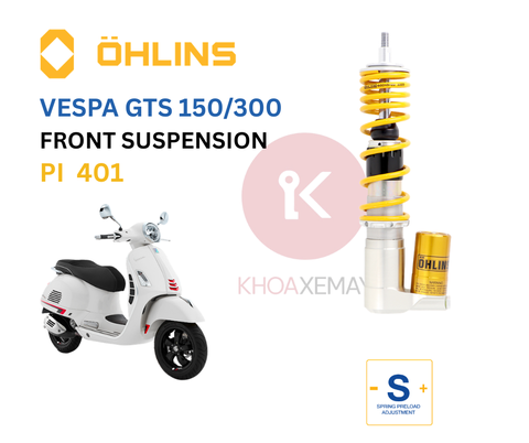 PHUỘC TRƯỚC OHLINS PI401 - VESPA GTS 150/300