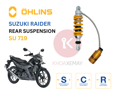PHUỘC OHLINS SU719 - RAIDER/SATRIA