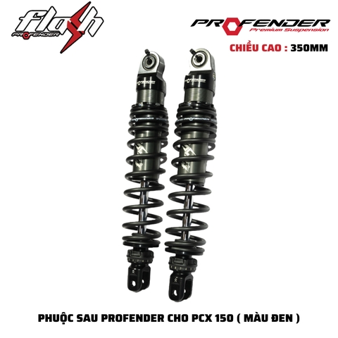 PHUỘC PROFENDER FLASH SERIES - PCX 150 350MM ( MÀU ĐEN )