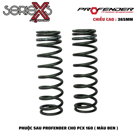 PHUỘC PROFENDER X SERIES - PCX 160 365mm (MÀU ĐEN + ĐỎ)