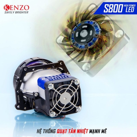 Đèn LED Bi Cầu KENZO S800