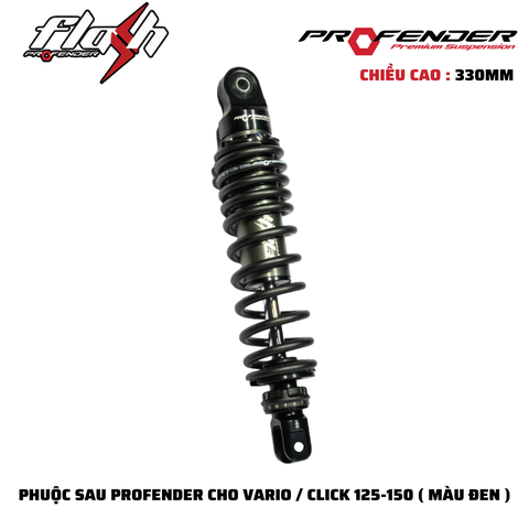 PHUỘC PROFENDER Series Flash - Scoopy 330MM ( Màu Đen )